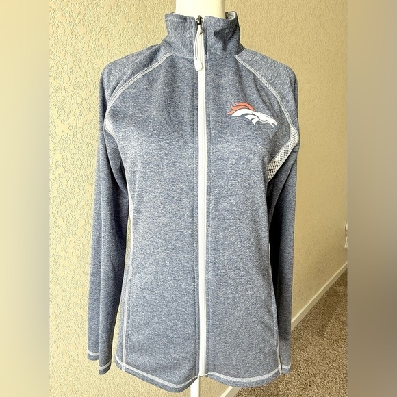 Majestic Tops - Majestic Denver Broncos Full-Zip Performance Jacket – Women’s Small